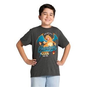 Pokémon Charizard Gotta Catch Em All Graphic Short Sleeve Tee